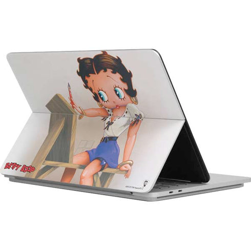 Betty Boop The Artist Surface Laptop Studio Skin